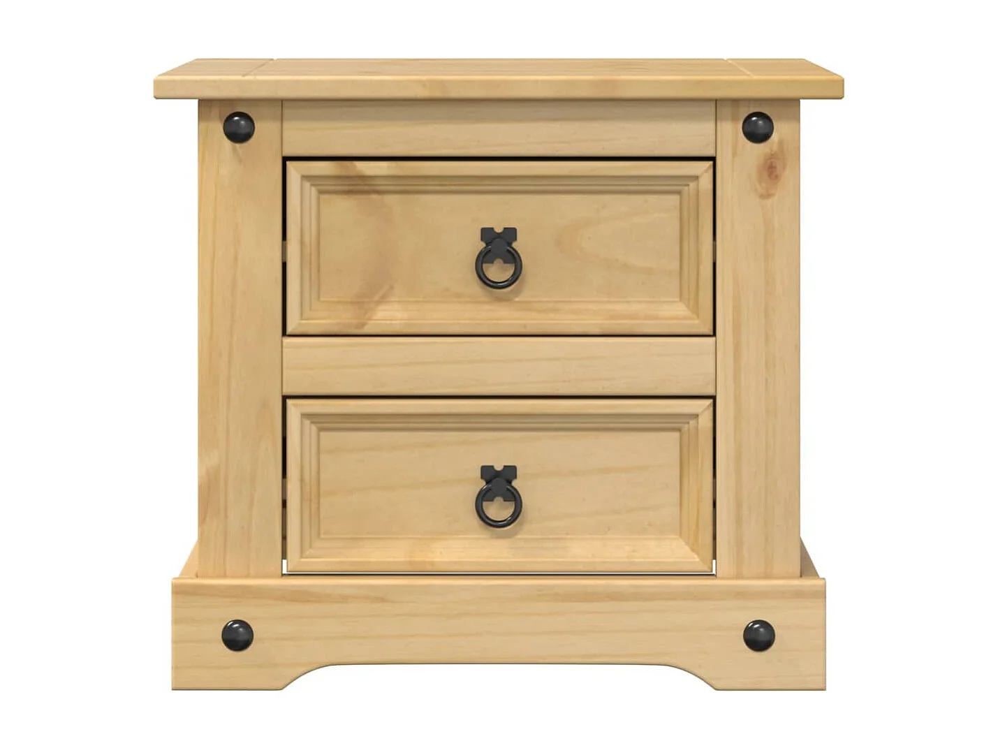 Garden Furniture -  Table de chevet Corona 53x39x50 cm bois de pin massif