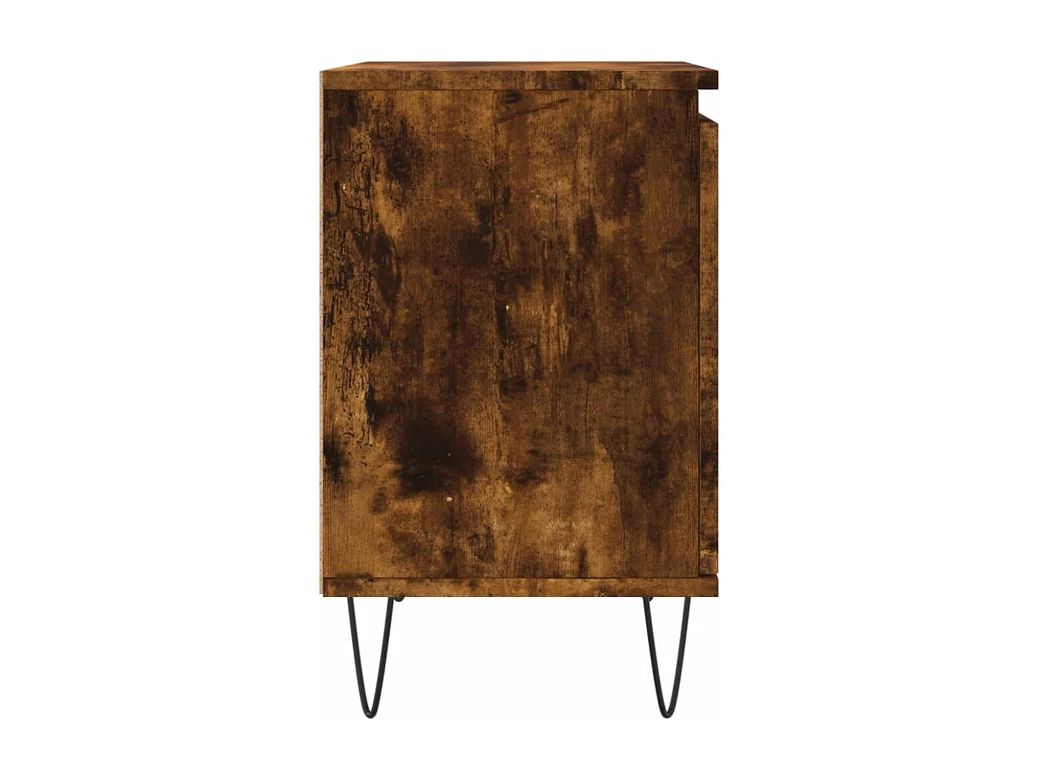 Bordentown  Table de chevet chêne fumé 40x30x50 cm bois d'ingénierie