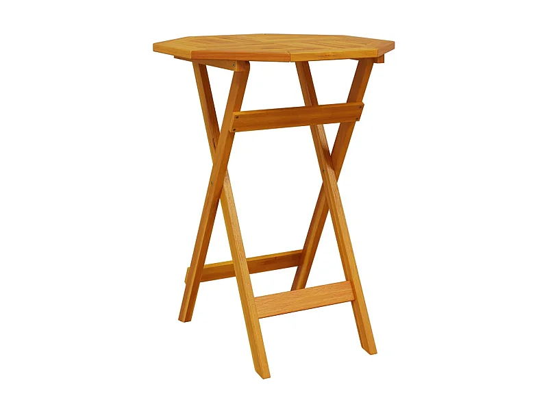 Greet  Tuintafel inklapbaar Ø60x75 cm massief acaciahout