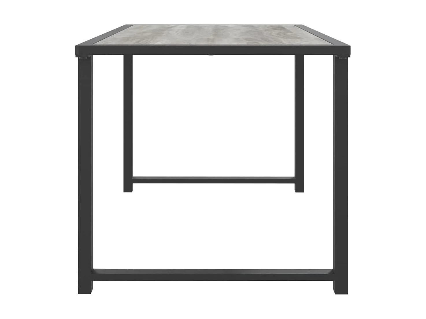 Garden Furniture -  Table de jardin anthracite 55x40x37 cm acier