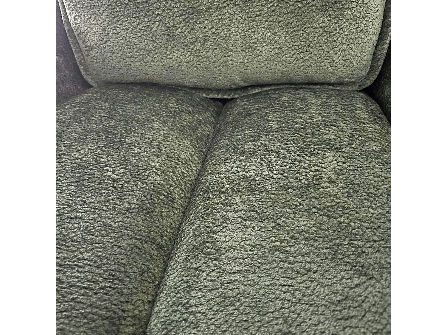 Chaise pivotante coussin et poignée tissu vert (lot de 2) IENA