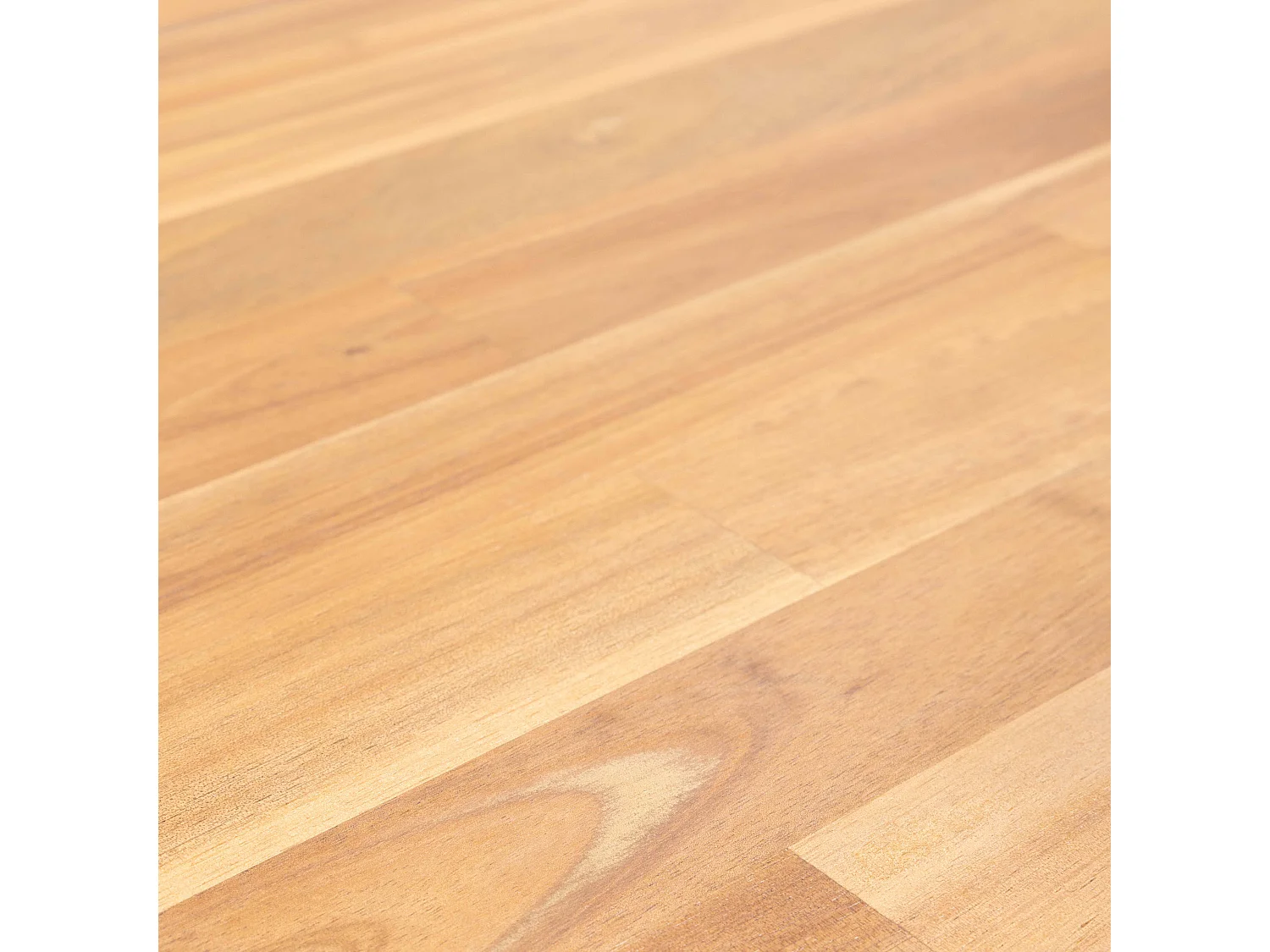 Table de jardin rectangulaire et 8 chaises en aluminium et acacia