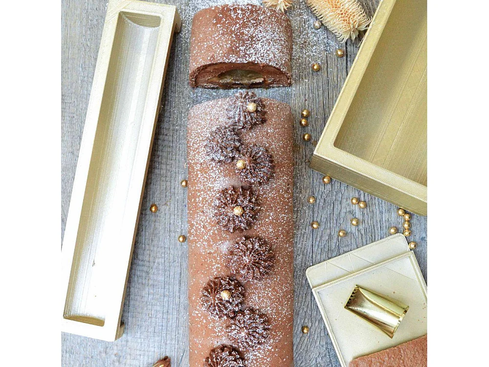 Moule Silicone Insert Bûche 25 cm