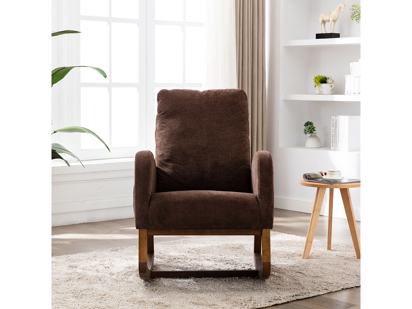 Fauteuil À Bascule Avec Repose-pieds