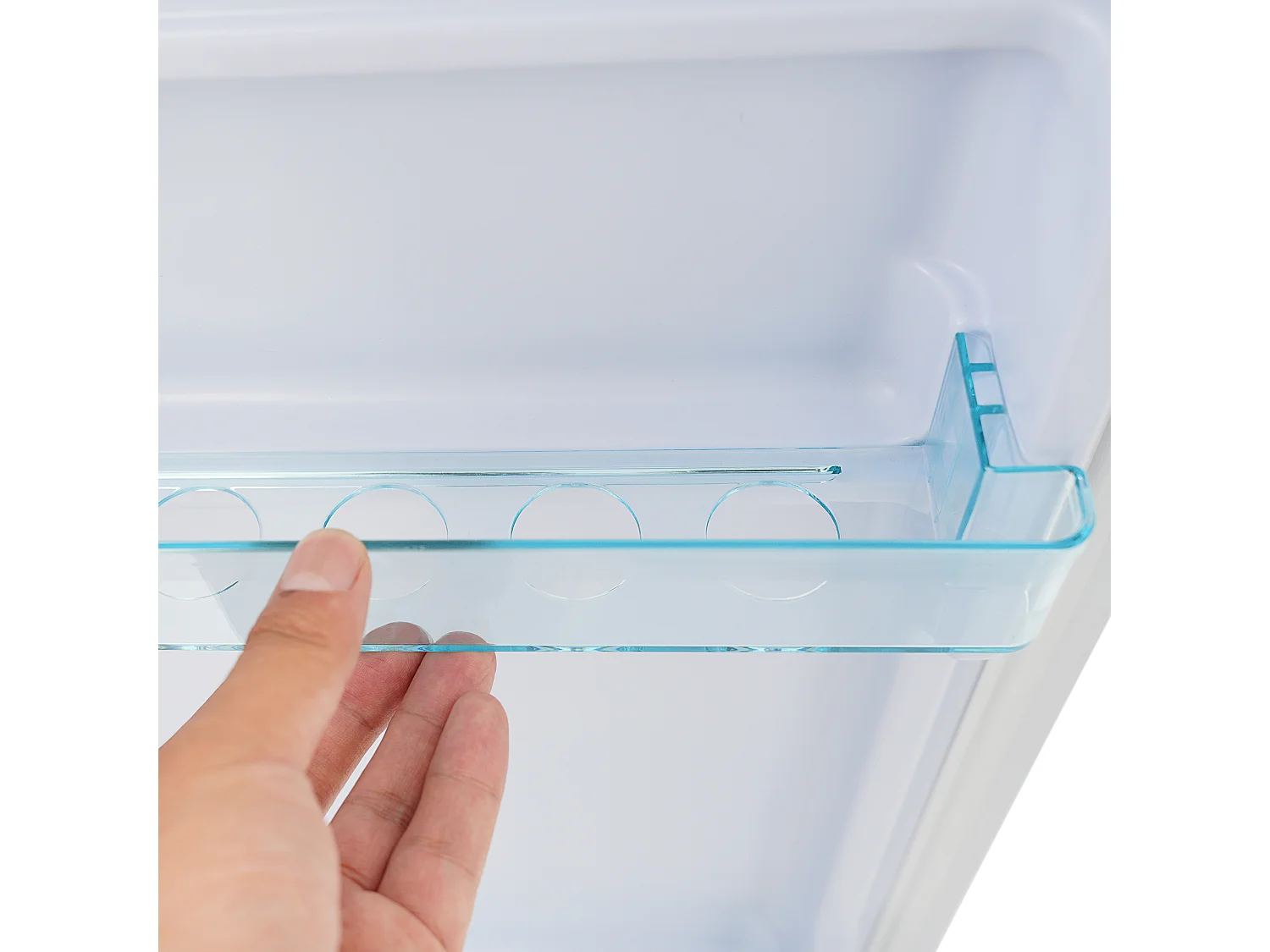 Réfrigérateur,76L, 1 PORTR,éclairage par LED,Pieds réglables,41*42*75 cm,blanc