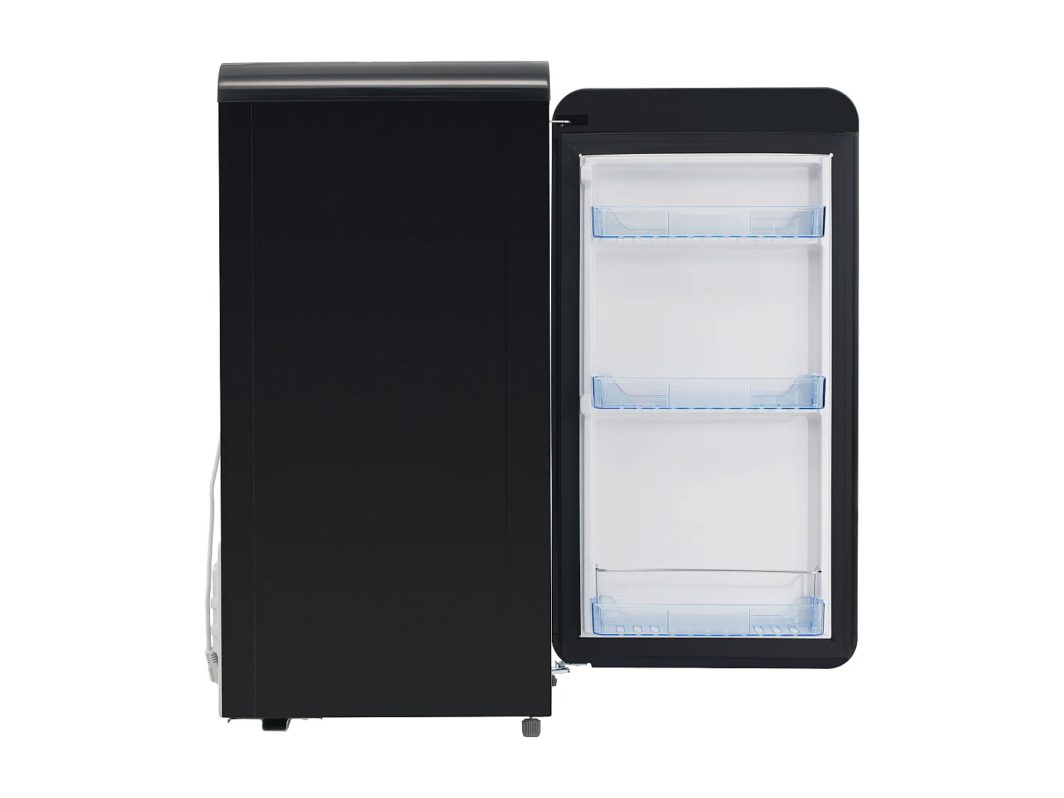 Réfrigérateur, AVEC UNE PORTE,91L,avec mini-congélateur,85 kWh/an,lumière LED,Classe E,45*51*88 cm-ROSE