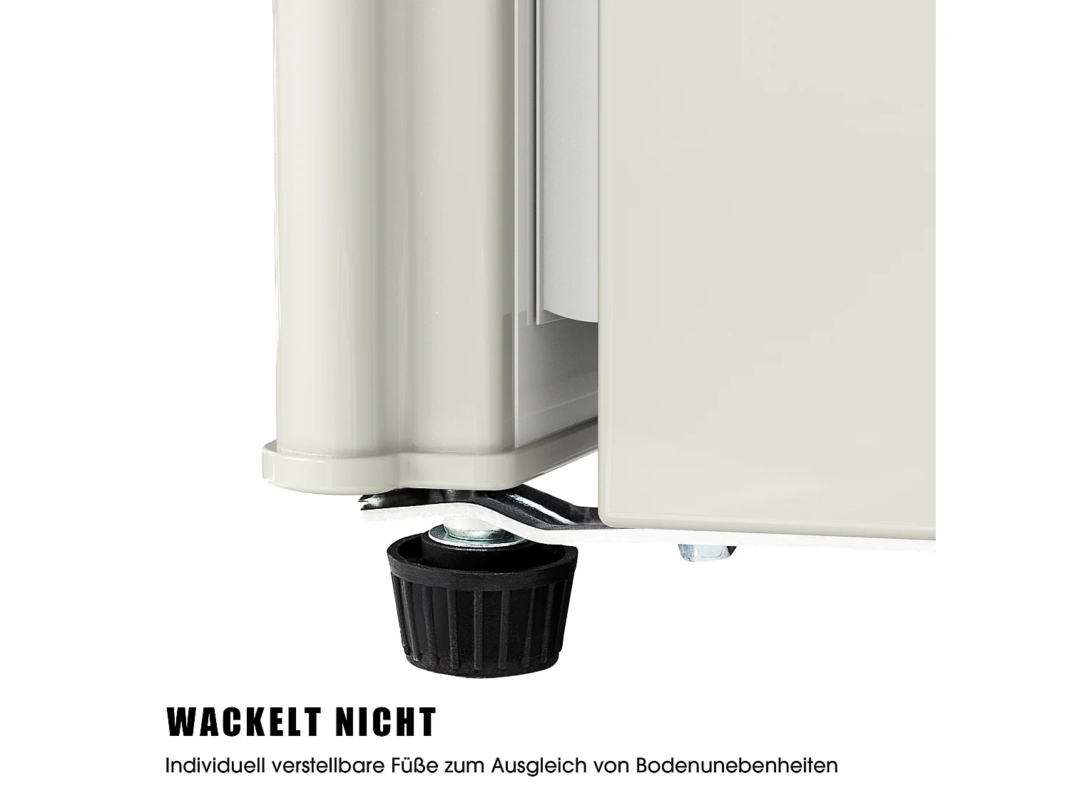 Mini Réfrigérateur - 22L congélateur + 38L réfrigérateur - 42.5x45.5x86.8cm - 163 kWh/an, lumière LED - Classe F -Blanc