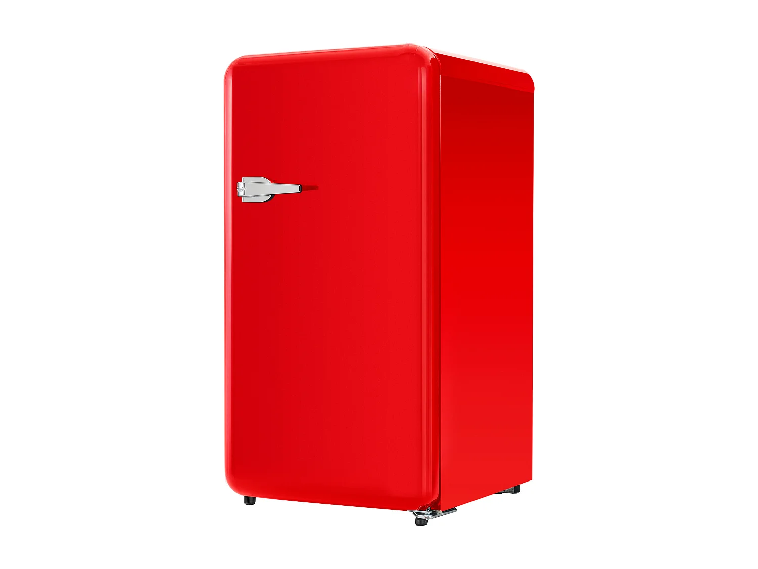 Frigorífico, CON UNA PUERTA, 91L, con mini congelador, 85 kWh/año, luz LED, Clase E, 45*51*88 cm-negro