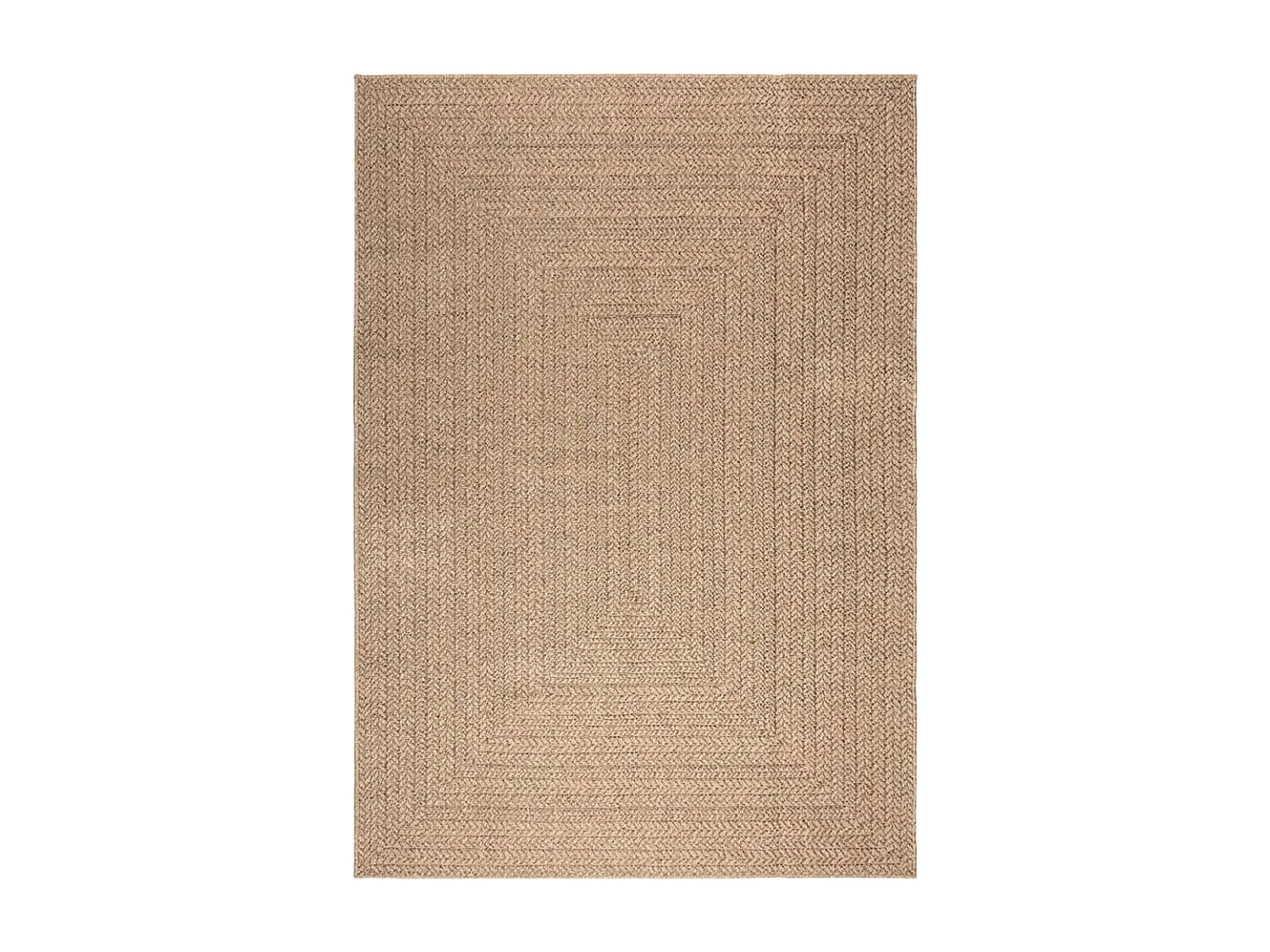 Veno  Tapis 160x230 cm aspect jute intérieur et extérieur