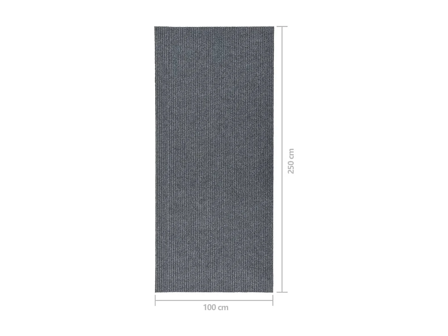 Kai Blake  Tapis 100x250 cm Gris