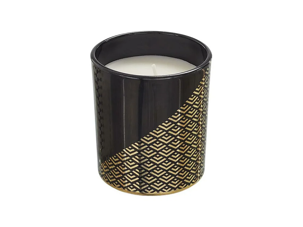 Bougie Parfumee Motif Dore Bijou Surprise H8cm