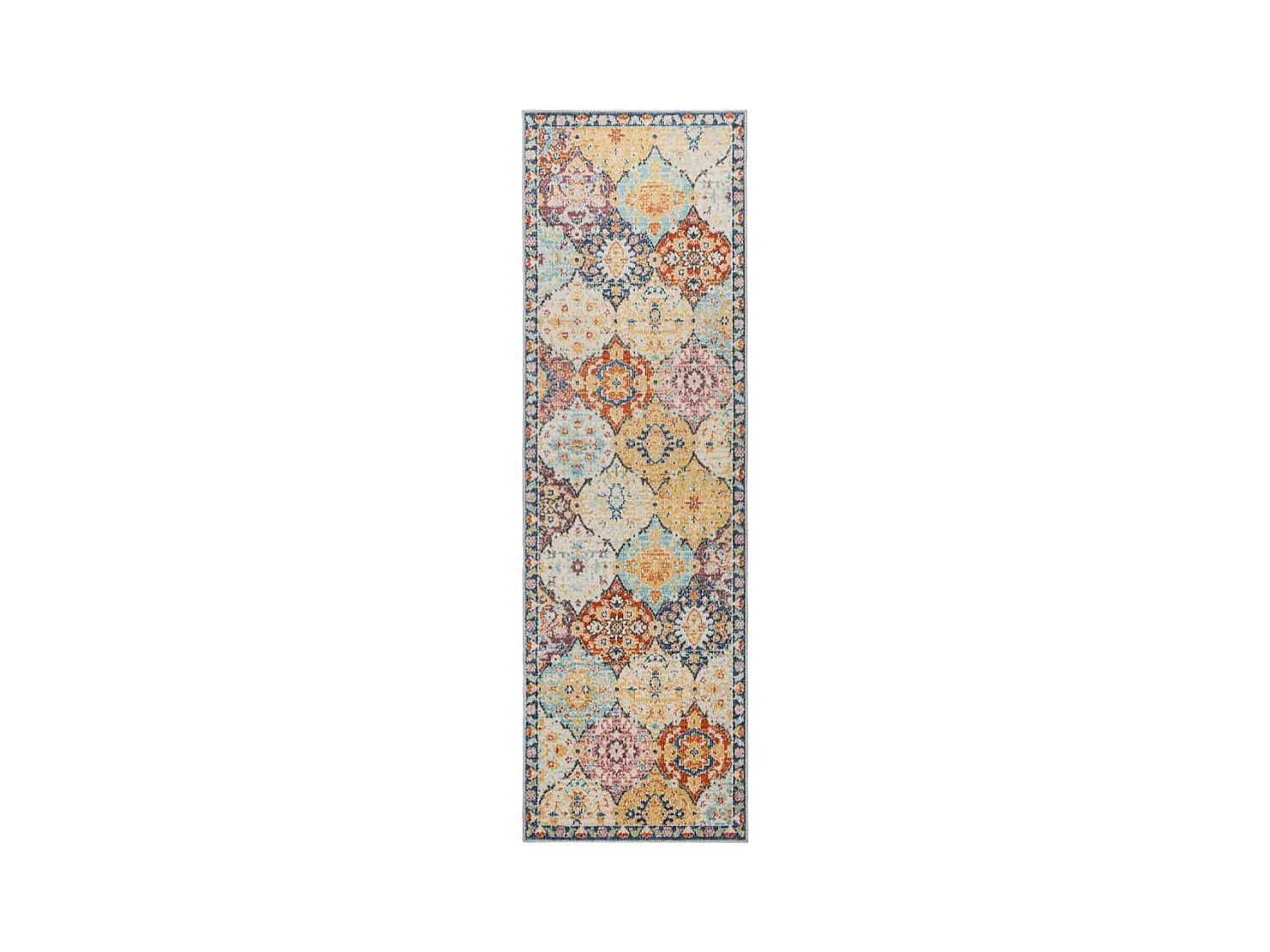 Feline  Teppich ARBIZU Indoor und Outdoor Vintage-Design 80x250 cm
