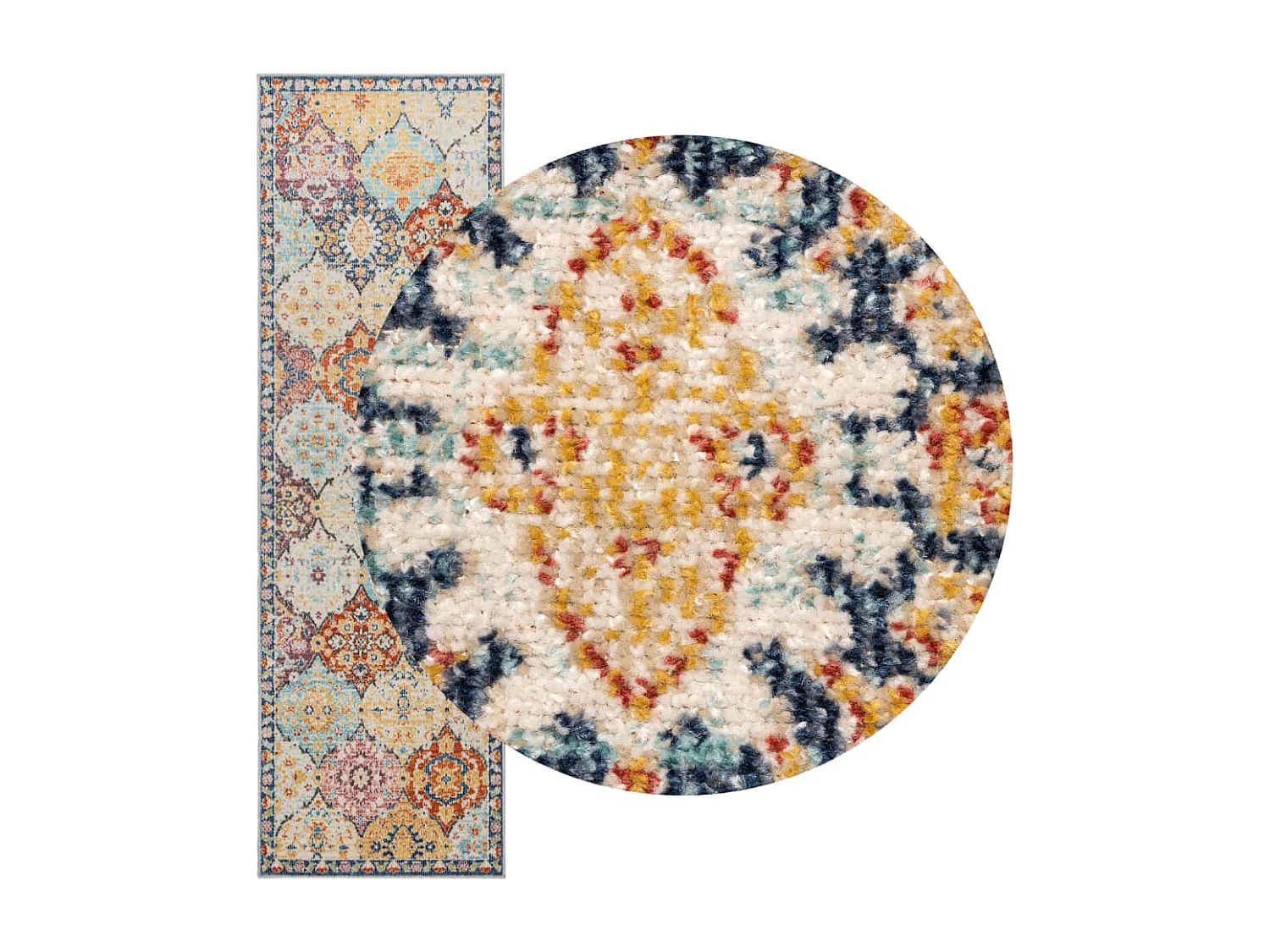 Feline  Tappeto ARBIZU Interni e Esterni Design Vintage 80x250 cm