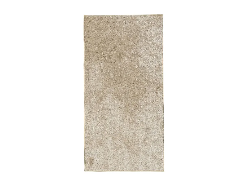 High Point  Teppich ISTAN Hochflor Glänzend Beige 80x150 cm