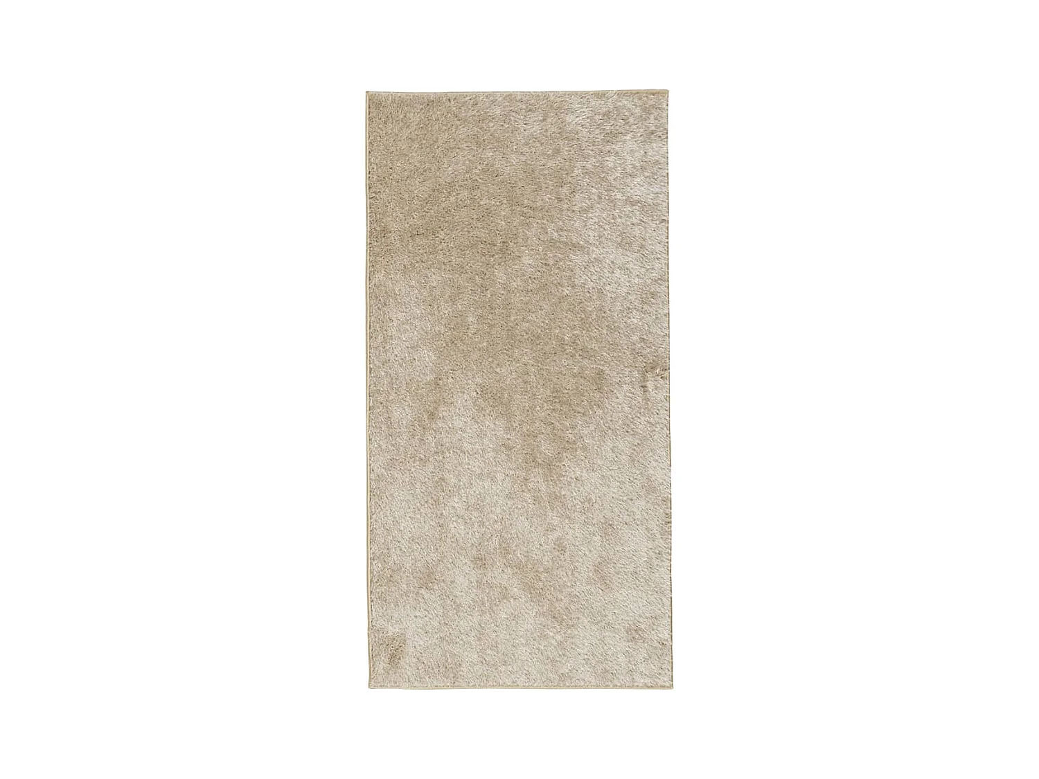 High Point  Tapis ISTAN à poils longs aspect brillant beige 80x150 cm