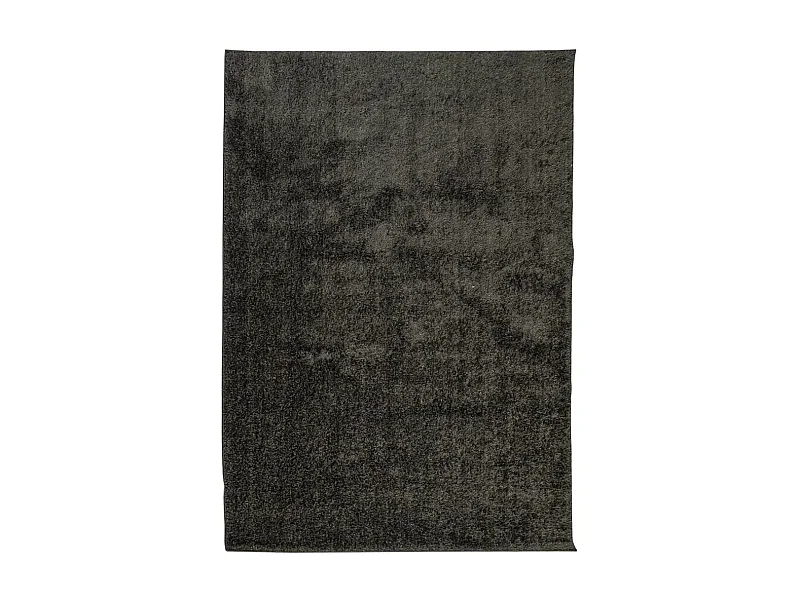 High Point  Tapis ISTAN à poils longs aspect brillant anthracite 140x200 cm