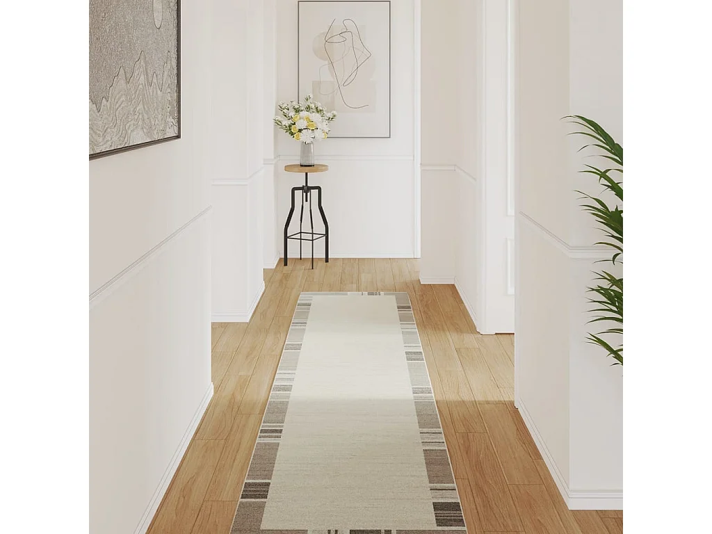 Ralph  Tapis intérieur extérieur à poils courts 80x300 cm antidérapant