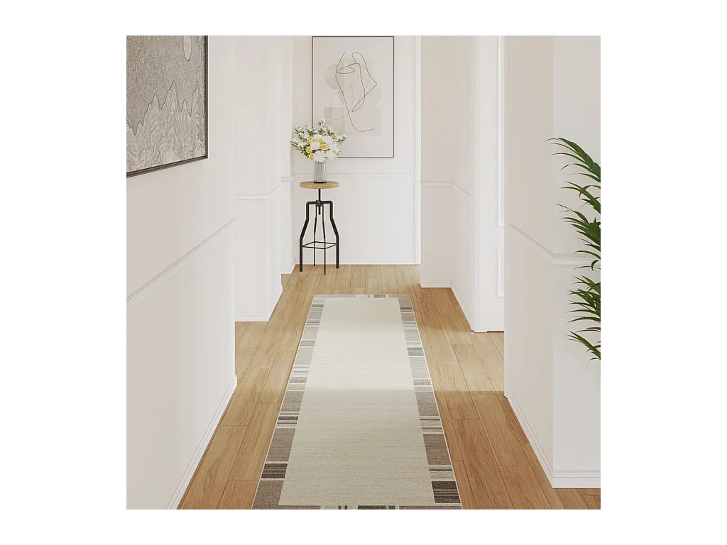 Ralph  Teppich Kurzflor Mehrfarbig 80x300 cm Rutschfest