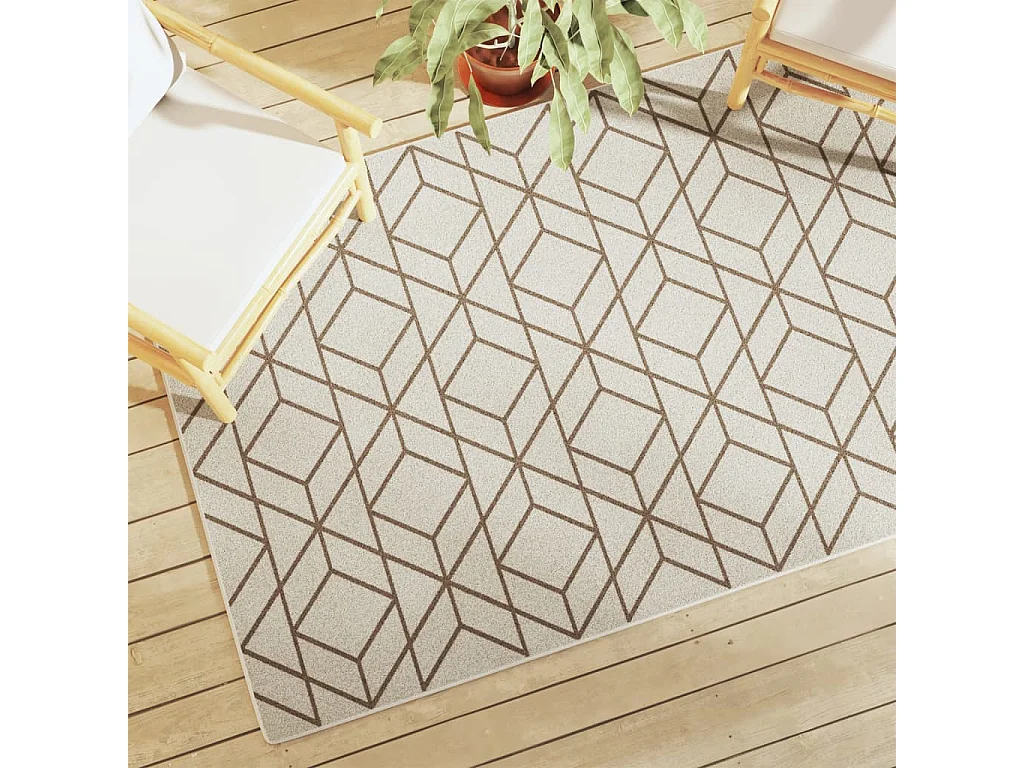 Ralph  Tapis intérieur extérieur à poils courts 120x180cm antidérapant