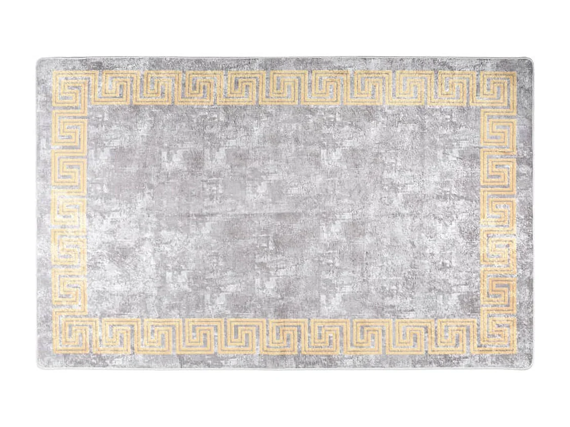Elsje  Tapis lavable antidérapant 160x230 cm gris