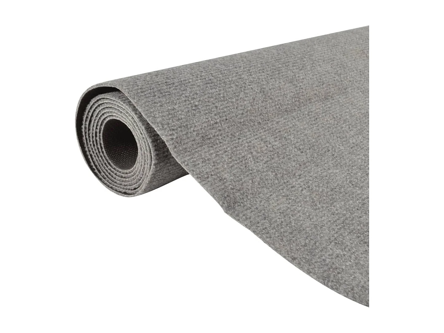 Zev  Tapis de couloir gris 100x180 cm