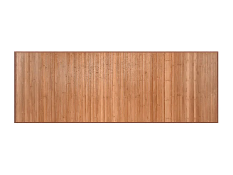 Senad  Alfombra rectangular bambú color natural 70x200 cm
