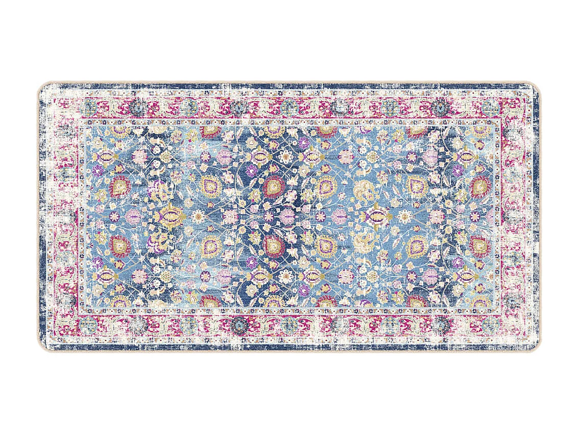 Elsje  Tapis lavable multicolore 80x150 cm antidérapant