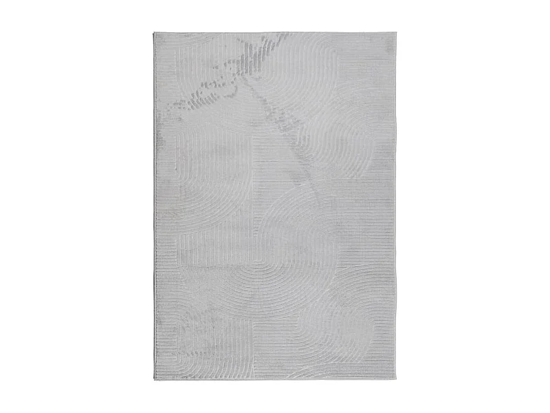 Everlyn  Teppich IZA Kurzflor Skandinavischer Look Grau 160x230 cm