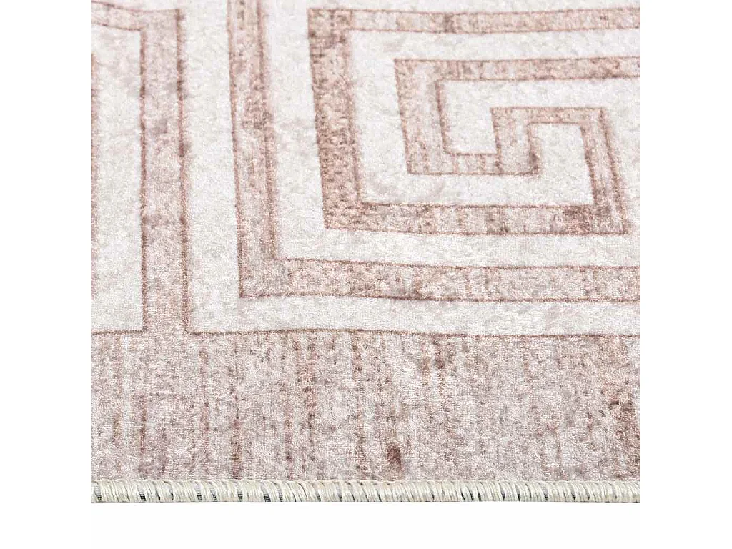 Elsje  Tapis lavable antidérapant 120x180 cm beige