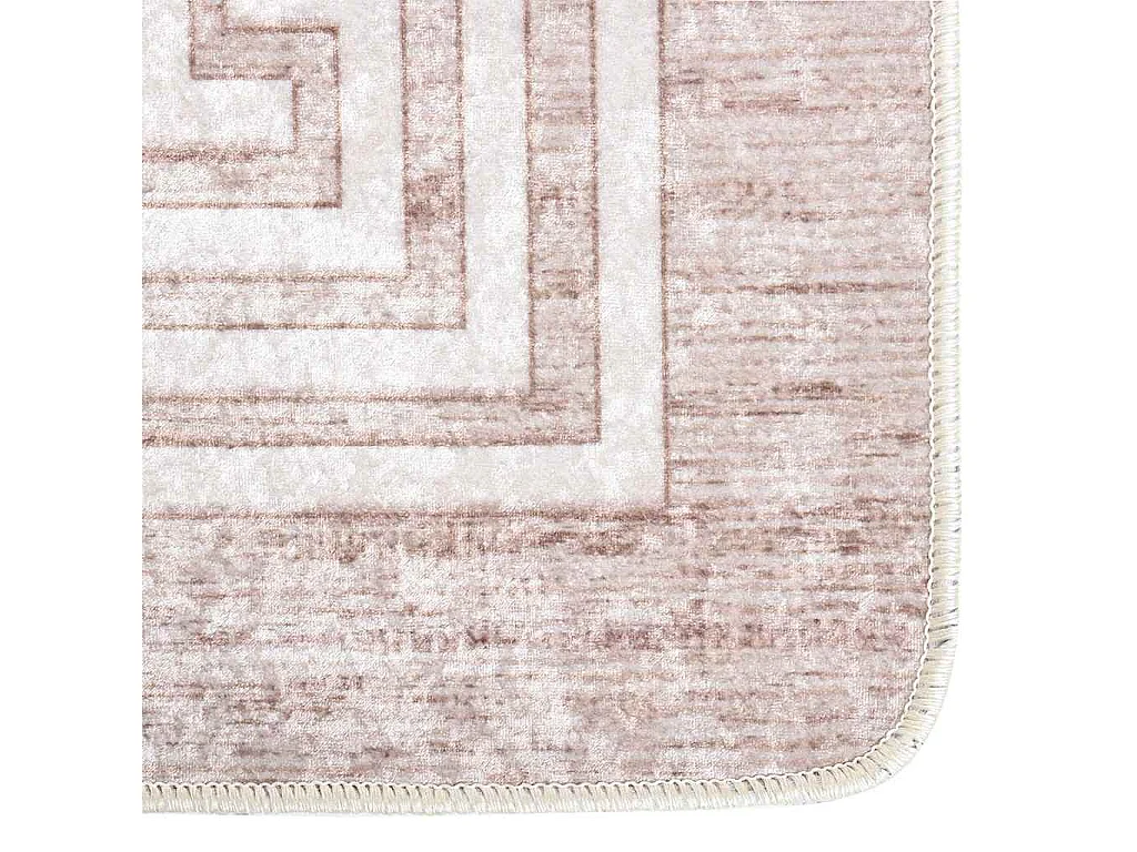 Elsje  Tapis lavable antidérapant 120x180 cm beige