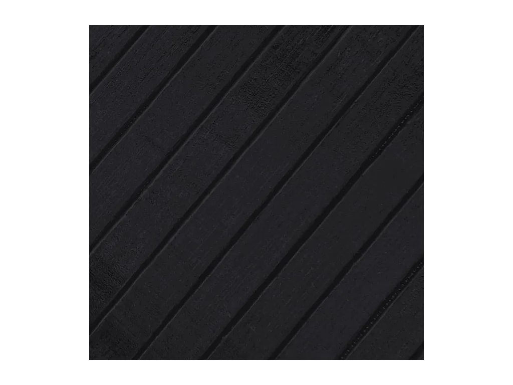 Senad  Teppich Rechteckig Schwarz 100x300 cm Bambus