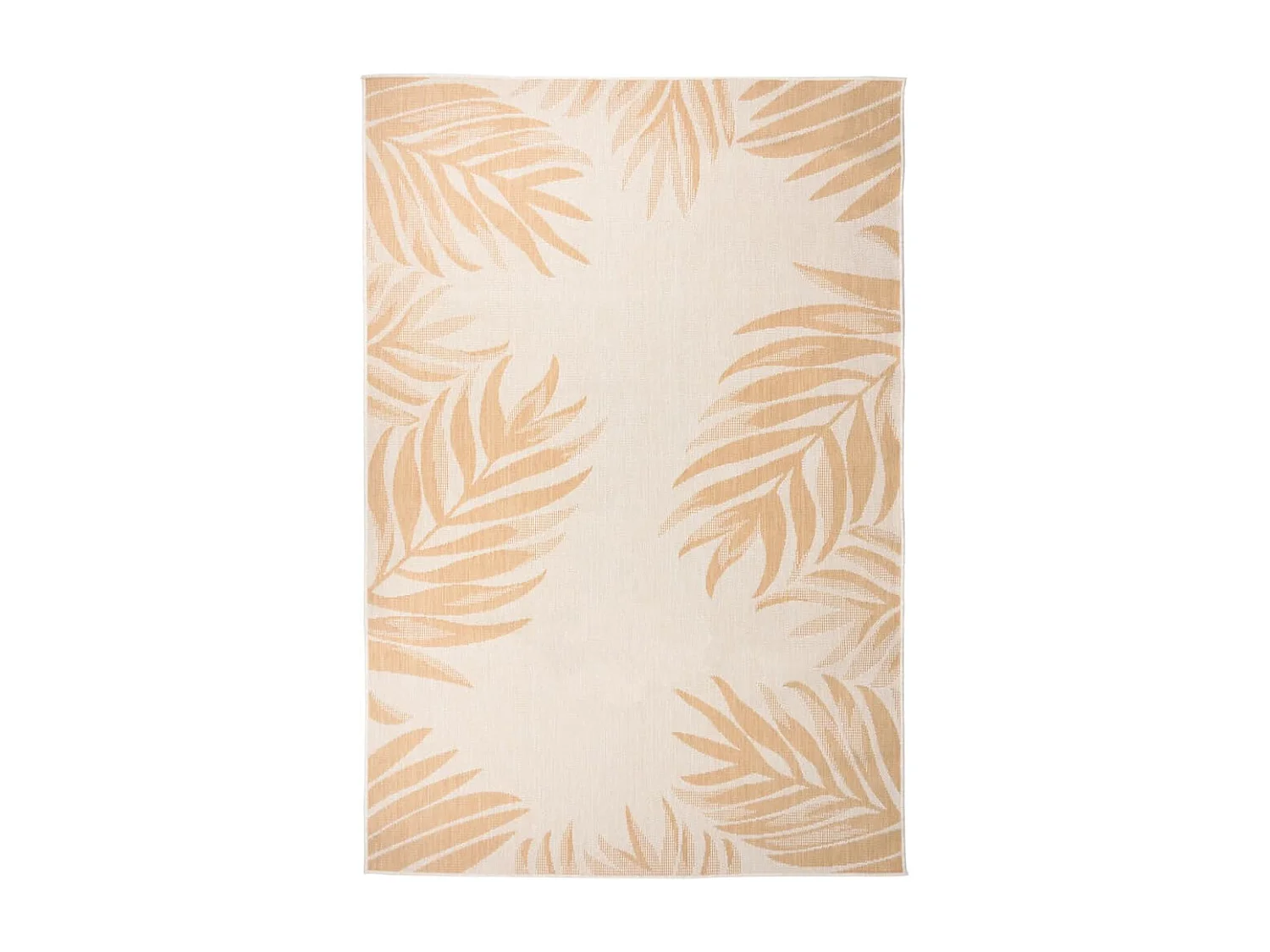 Christiaan  Tappeto da Esterni a Tessitura Piatta 160x230cm Motivo a Foglie