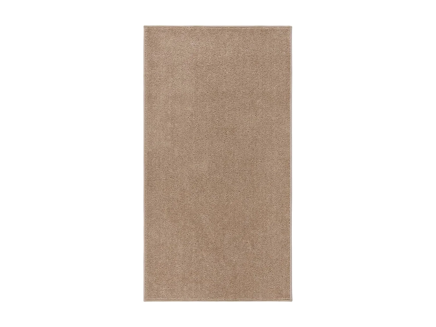 Phoebe  Vloerkleed kortpolig 80x150 cm bruin