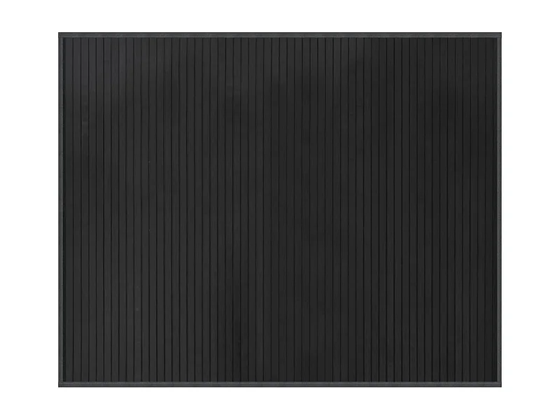 Senad  Teppich Rechteckig Grau 80x100 cm Bambus