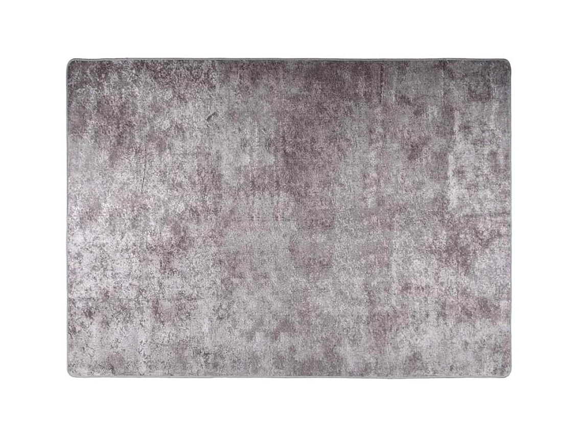 Elsje  Tapis lavable gris 150x230 cm antidérapant