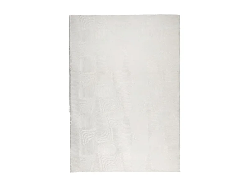 Everlyn  Vloerkleed IZA laagpolig Scandinavisch 160x230 cm crèmekleurig