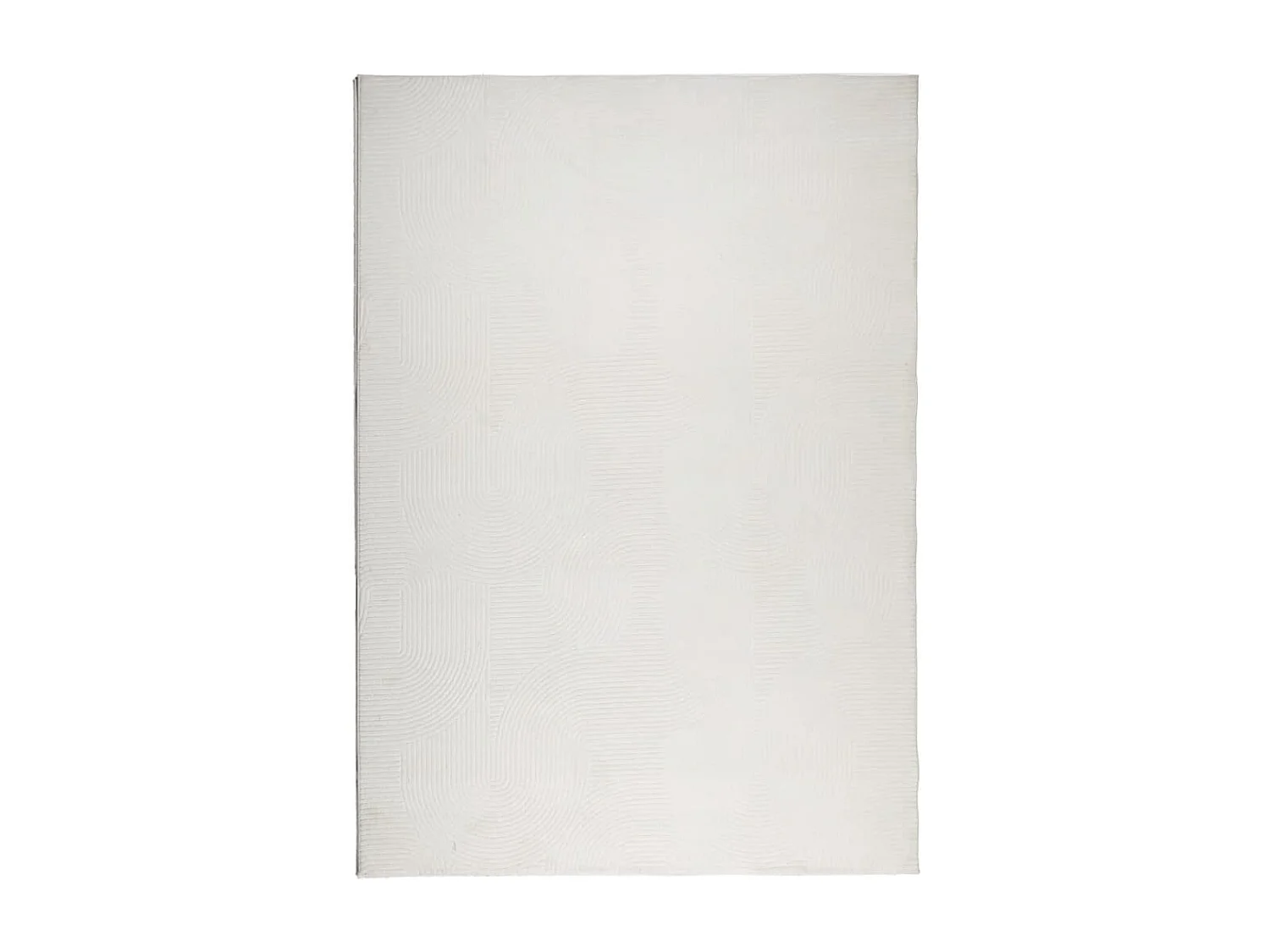 Everlyn  Vloerkleed IZA laagpolig Scandinavisch 160x230 cm crèmekleurig