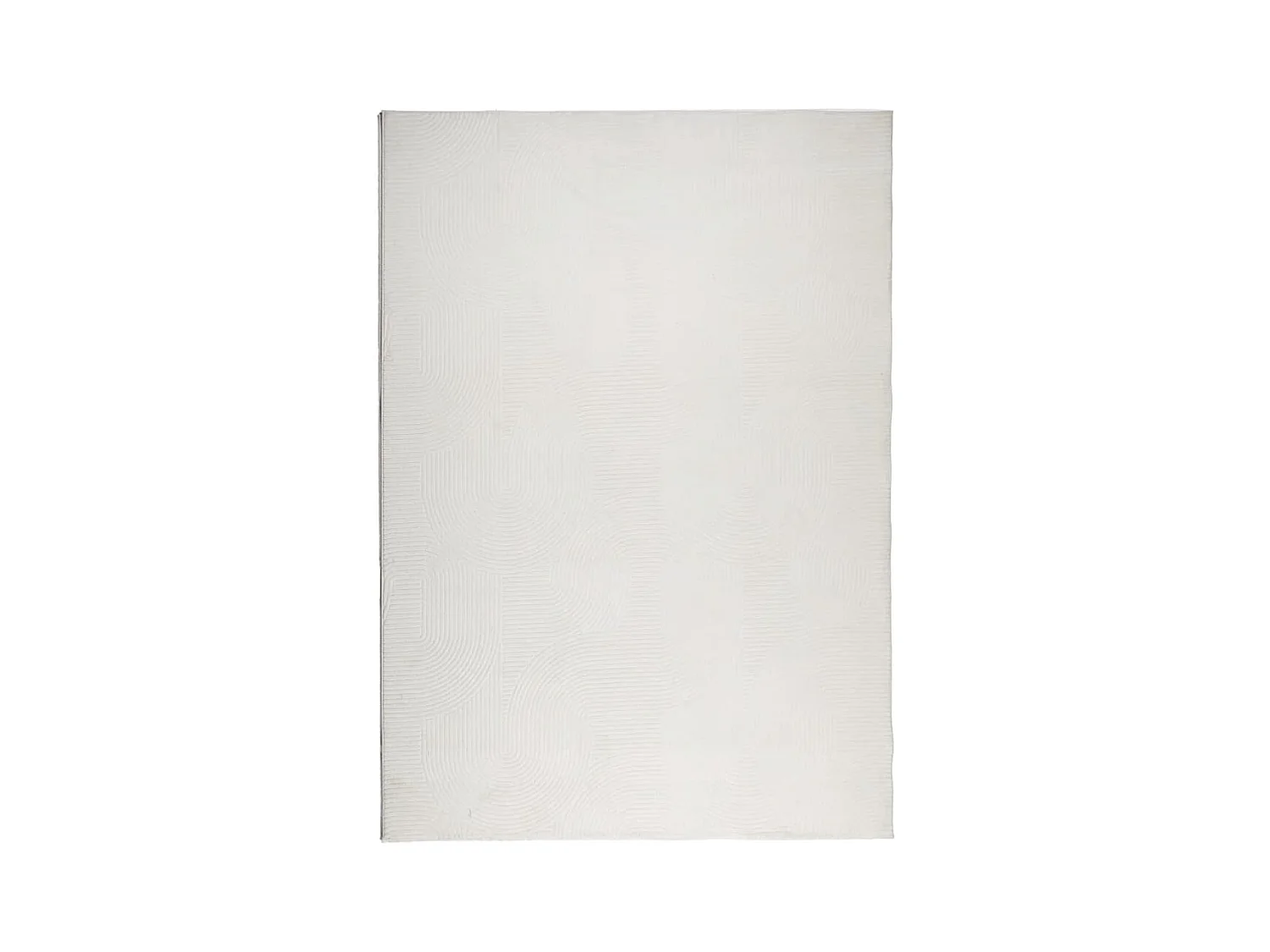 Everlyn  Vloerkleed IZA laagpolig Scandinavisch 160x230 cm crèmekleurig