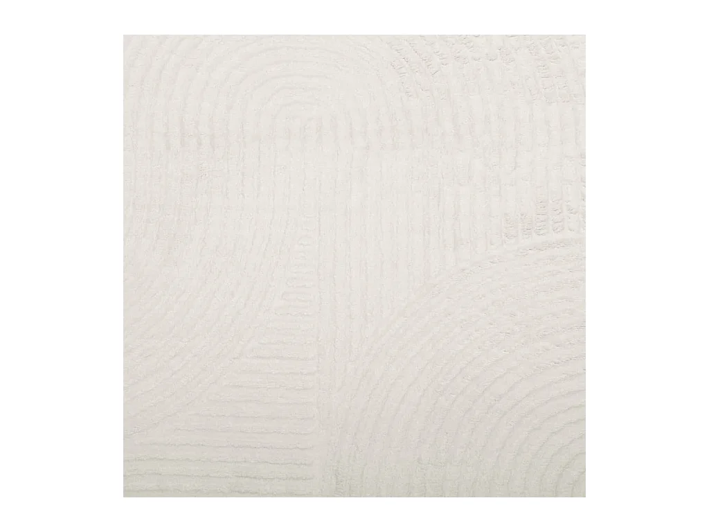 Everlyn  Teppich IZA Kurzflor Skandinavischer Look Creme 160x230 cm