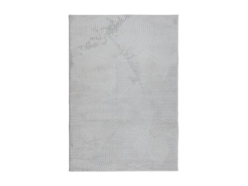 Everlyn  Vloerkleed IZA laagpolig Scandinavisch 140x200 cm grijs