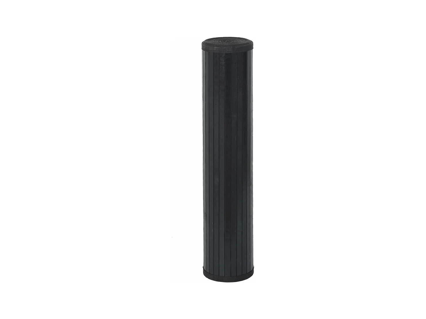 Senad  Teppich Rechteckig Schwarz 100x500 cm Bambus