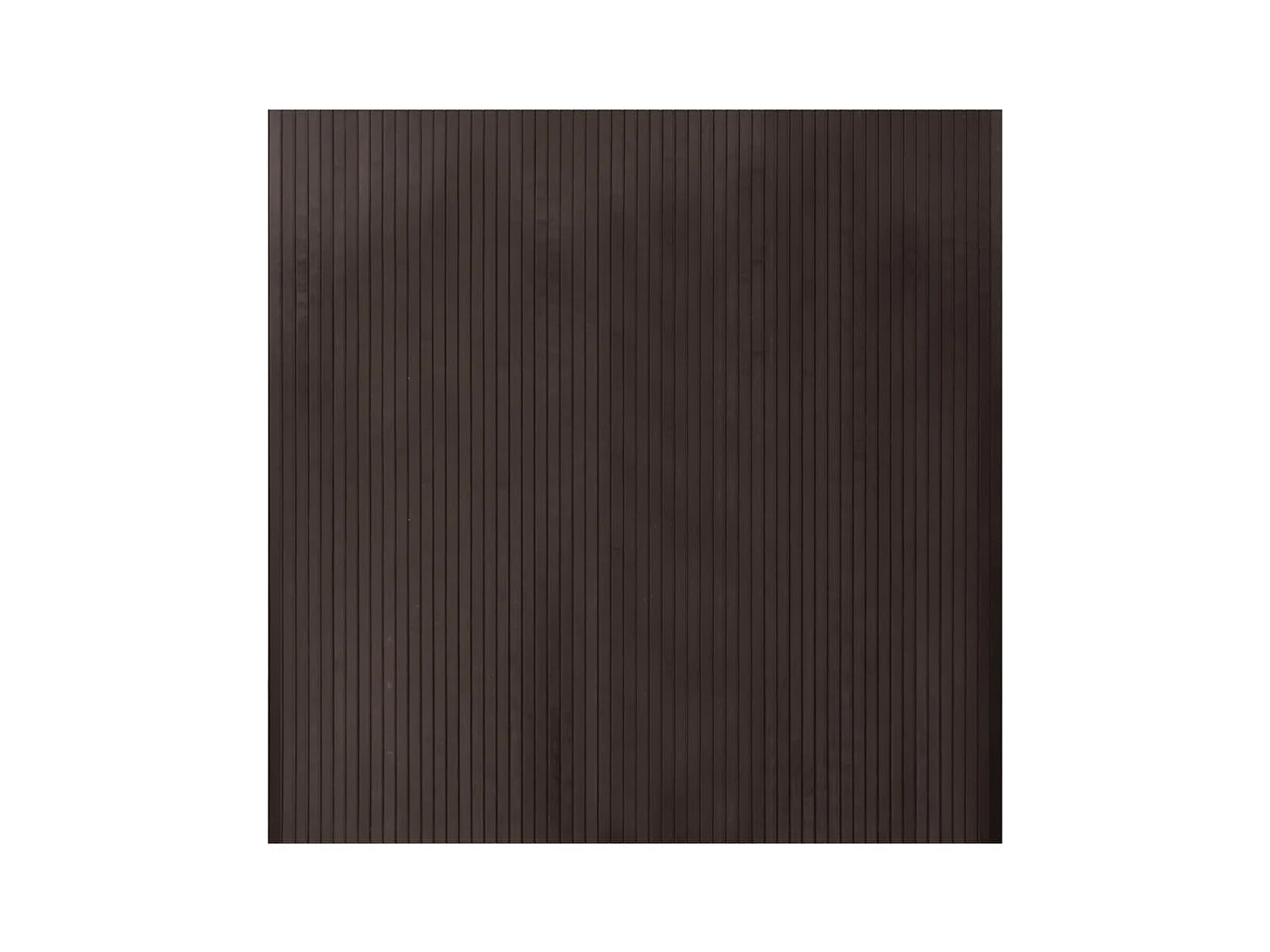 Wakil  Tapis rectangulaire marron foncé 100x100 cm bambou