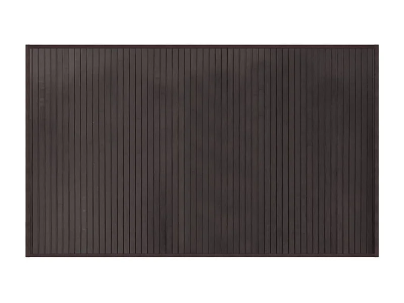 Senad  Vloerkleed rechthoekig 60x100 cm bamboe donkerbruin