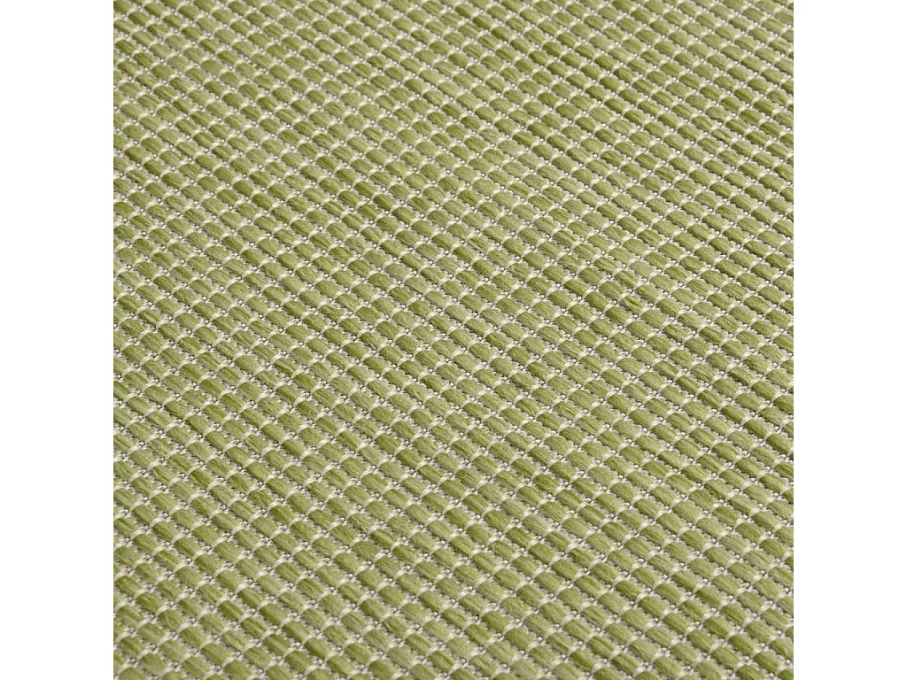 Christiaan  Outdoor-Teppich Flachgewebe 100x200 cm Grün