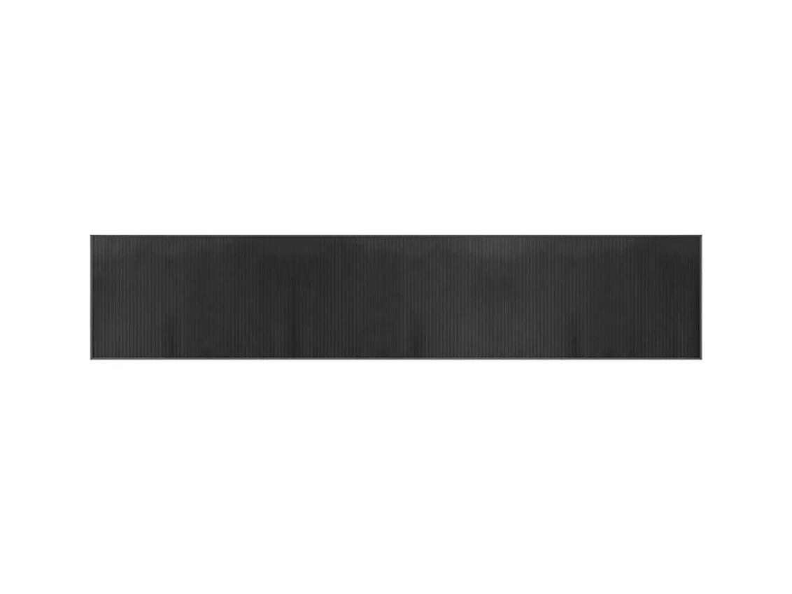 Senad  Tappeto Rettangolare Grigio 60x300 cm in Bambù