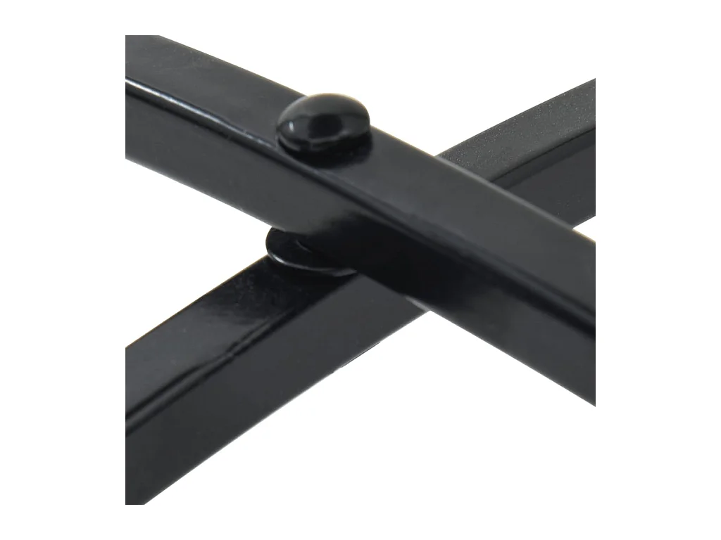 Michael Alan  Mosaik-Bistrotisch Terrakottarot und Weiß Ø50x70 cm Keramik