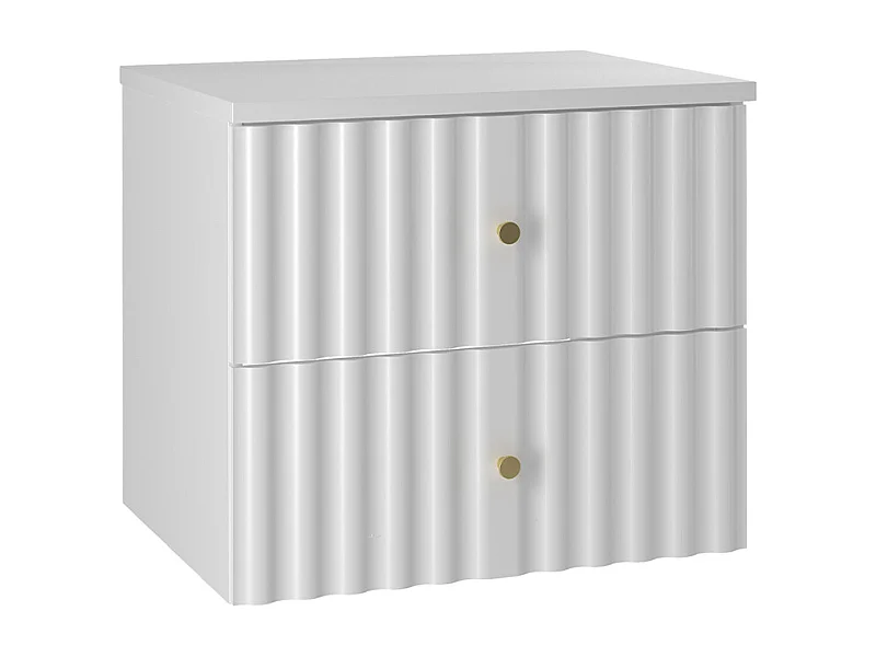 Wastafelonderbouw 60cm badmeubel Izae Wit