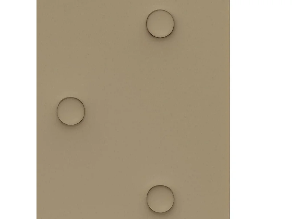 Boca Raton  Panneaux muraux 12 pcs Cappuccino 90x30 cm Similicuir 3,24 m²