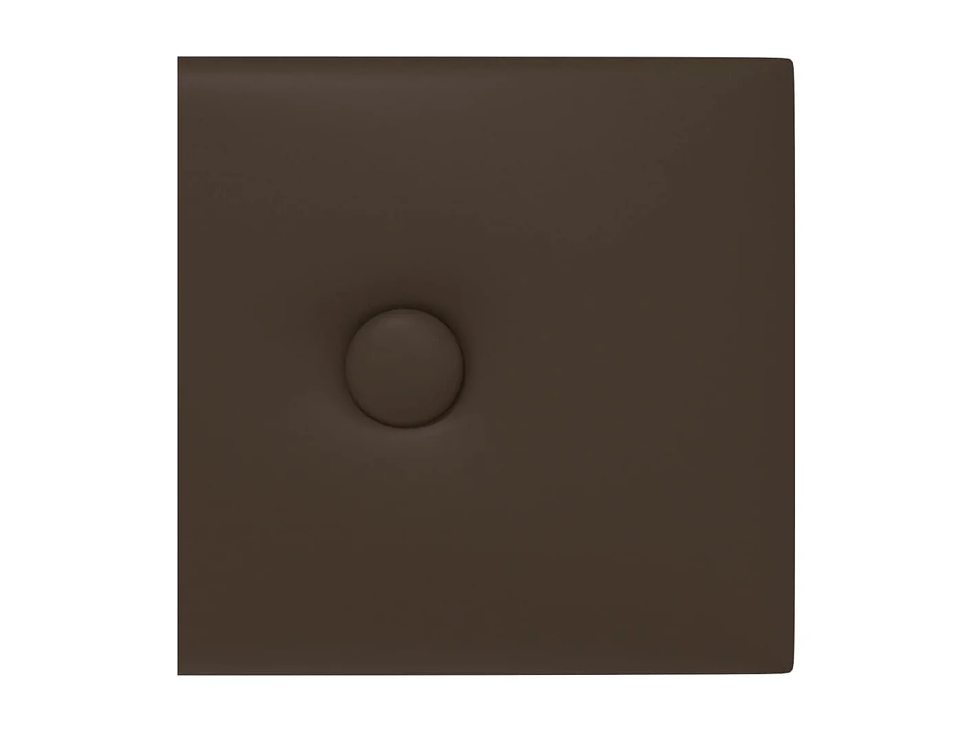 Boca Raton  Panneaux muraux 12 pcs Marron 60x15 cm Similicuir 1,08 m²