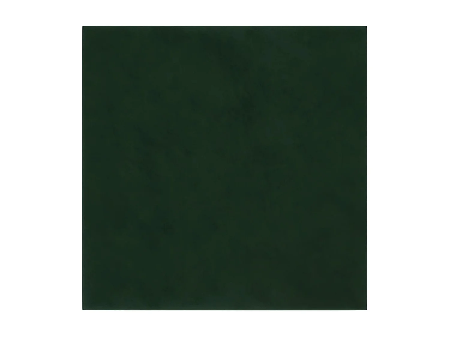 Senne  Panneaux muraux 12 pcs Vert foncé 30x30 cm Velours 1,08 m²